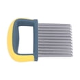 thumbnail image 1 of Crinkle Fry Cutter, Wavy Crinkle Cutting Tool for Vegetables and Fruits, Stainless Steel Blade, Protective Cover Design, Sturdy and Durable, Multipurpose, Outdoor Picnics, 1 of 7