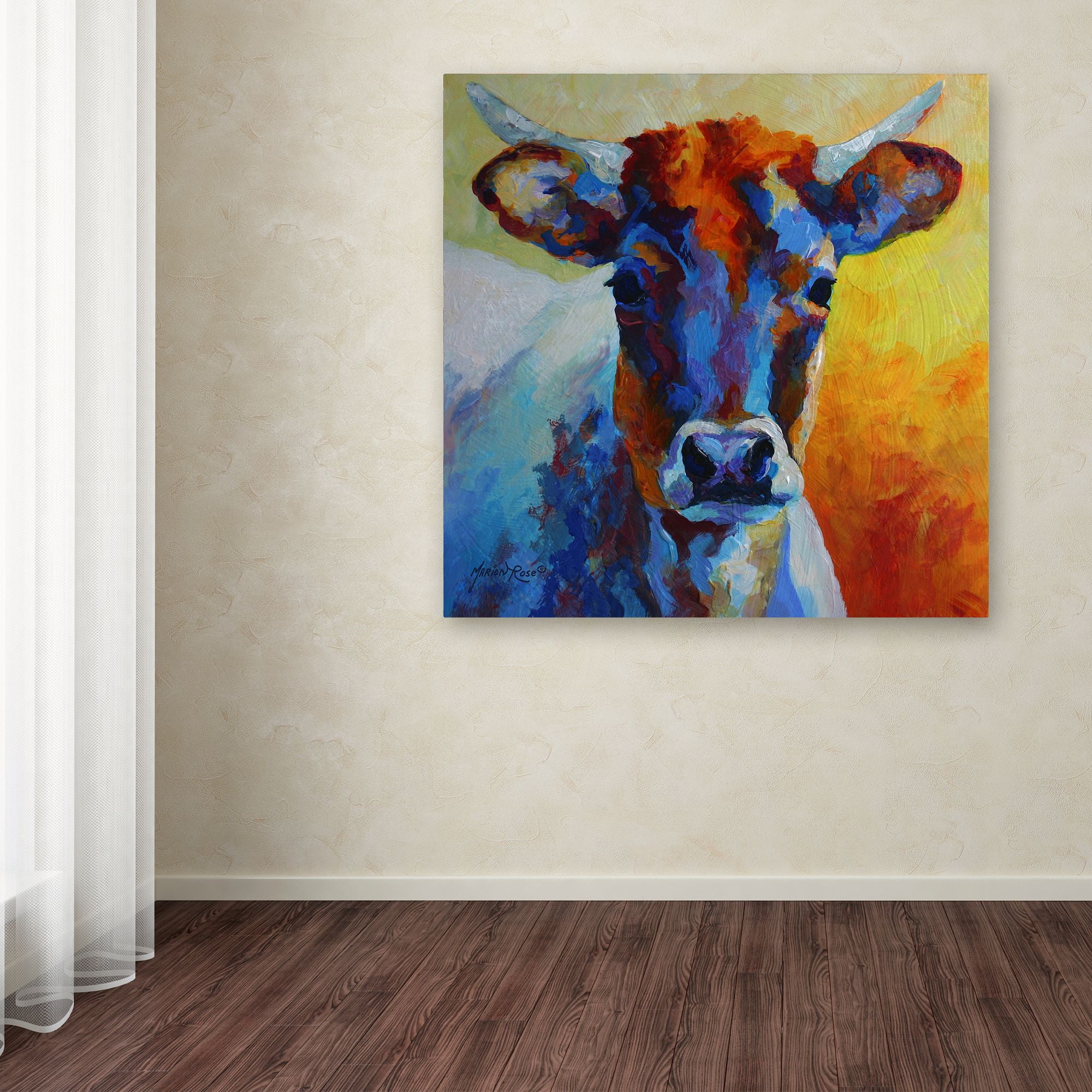 Trademark Fine Art 'Young Blood' Canvas Art by Marion Rose