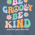 thumbnail image 3 of Instant Message - Be Goovy Be Kind; and Live Your Best Life - Women's Racerback Tank Top, 3 of 6