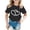 Black, variant on Hiijoy Toddler Girls Short Sleeve Graphic T-Shirt Summer Casual T Shirt Tee, Sizes 1-14