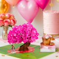 thumbnail image 4 of Tarjeta emergente Love Peach Tree, tarjeta de felicitación del Día de San Valentín lésbico, tarjeta de feliz aniversario, tarjeta de cumpleaños emergente para sus amantes, novia, 4 of 5
