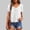 White, variant on Duojiaj Women's Casual Summer T Shirts Short Sleeve V Neck Tops Tshirts Women's T-Shirts