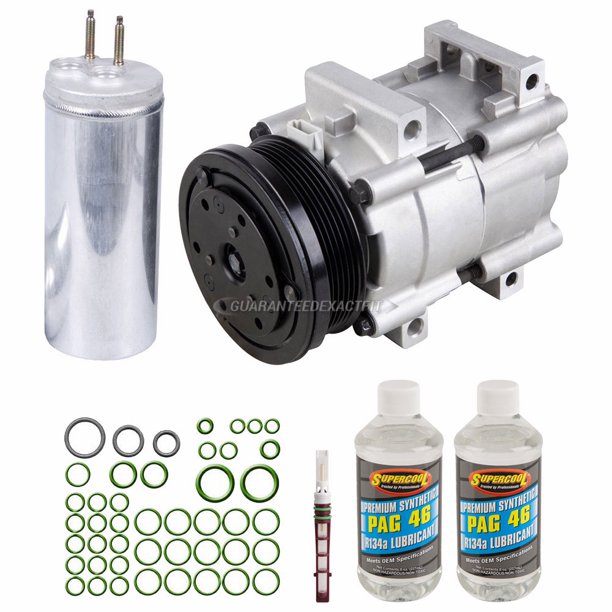 For Ford Windstar 1999 2000 2001 2002 AC Compressor w/ A/C Repair Kit