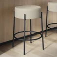 thumbnail image 3 of Amisco Clovis Counter Stool-Cream, 3 of 5