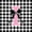 Pink Black I, variant on Catabedysis Bowtie ABC Print A Bedding,Personalized Monogrammed Gifts Duvet Cover Full For Girls,Black Reversible,3 Pieces,1 Duvet Cover and 2 Pillowcases