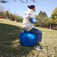 thumbnail image 4 of Zeus Christmas Theme Yoga Ball Lightweight Anti-slip PVC Handle Hopper Ball for Exercise, 4 of 7