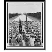 Historic Framed Print, President addresses N.A.A.C.P. convention, Washington, D.C.. President Harry S., 17-7/8" x 21-7/8"