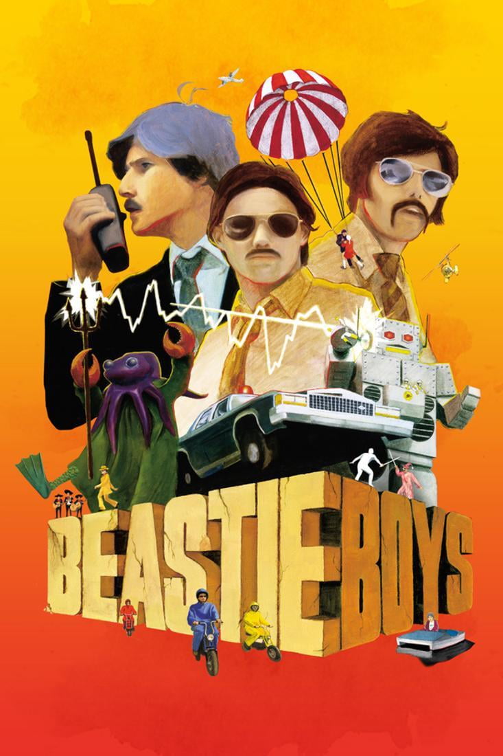 Beastie Boys - Sabotage Movie Poster Print Wall Art - Walmart.com ...