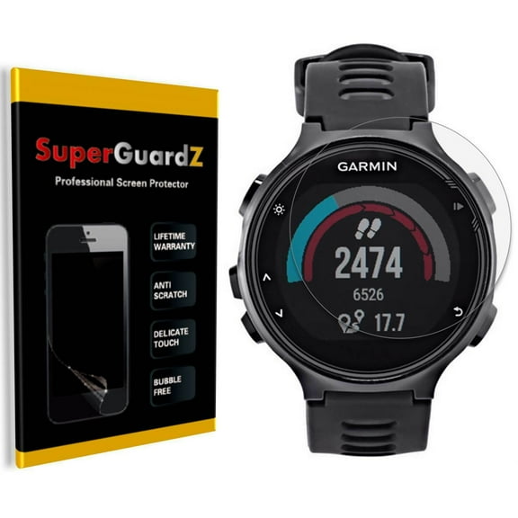 [8-Pack] For Garmin Forerunner 735XT SuperGuardZ Screen Protector, Ultra Clear, Anti-Scratch, Anti-Bubble