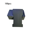 thumbnail image 4 of keepw 100 Pieces Hairpin Display Paper Cards Head Rope Packaging Solid Color Jewelry Accessory Cardboard Home Storage Black, 4 of 6
