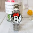 thumbnail image 3 of Reloj de acero con dibujos animados para niños y niñas, pulsera de cuarzo con diseño de Mickey Mouse y Minnie, ideal para regalo, 2024, 3 of 5