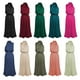 thumbnail image 4 of Vestido de satén para mujer con cuello elegante Vestido elegante para mujer Vestido de noche ligero, 4 of 6