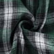 thumbnail image 4 of Camisas de Manga Larga para Hombres Botón Abajo Gira-Abajo Cuello Blusa, Retícula Impresión Casual Estilo de Negocios, 4 of 5
