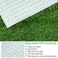 GOTGELIF Artificial Grass Rug,19.68x39.37in Realistic Turf Lawn