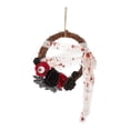 thumbnail image 3 of Corona de Halloween para decoración de puerta de entrada, guirnalda para ventana, fiesta al aire libre Globo ocular 245cmx25cm, 3 of 9