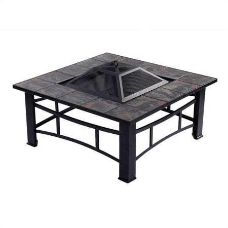 Palm Springs Outdoor Square Fire Pit Design for Brazier/ Patio Heater/ (Best Bbq In Palm Springs)
