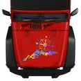 thumbnail image 4 of 1PCS Car Sticker Mountains Compass Navigate Style Colorful Car Truck Sticker Decal Auto Fashion Decoration 25.6*13.8in, 4 of 7