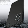 thumbnail image 3 of Compatible with Poco X4 GT Case Shockproof Ultra Thin, Xiaomi Poco X4 GT Cases Matte Hard PC Anti-Scratch Phone Case (Black), 3 of 7