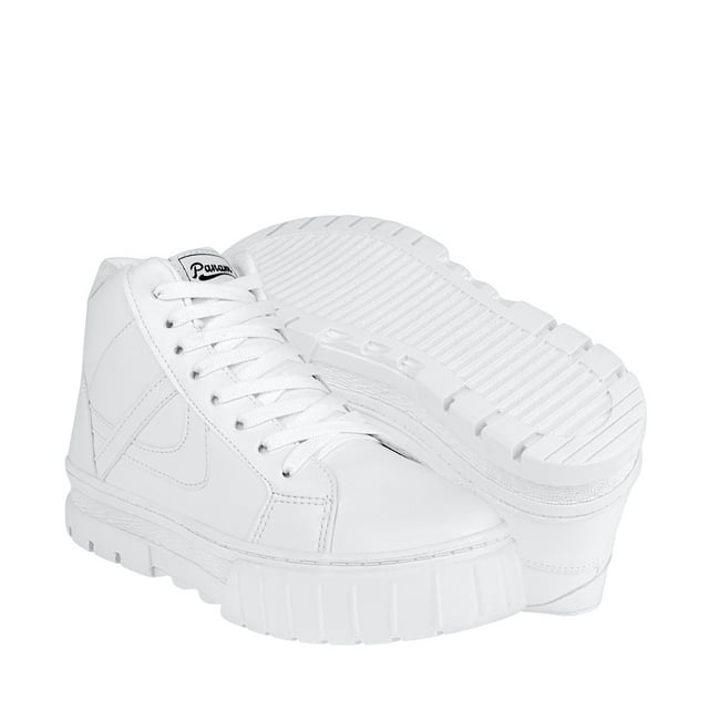 TENIS DAMA PANAM LOLA 107770010 SIMIPIEL BLANCO Panam 0107770010