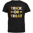thumbnail image 1 of T-Shirt Adulte Noir Halloween Trick Or Treat, 1 of 1