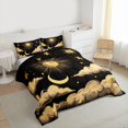 thumbnail image 3 of Homewish Moon And Sun Full Size Comforter Sets 3-Piece for Boys Girls,Starry Sky Bedding Comforter Set,Vintage Aesthetic Lightweight Bedding Sets,Breathable Home Decor,Reversible, 3 of 8