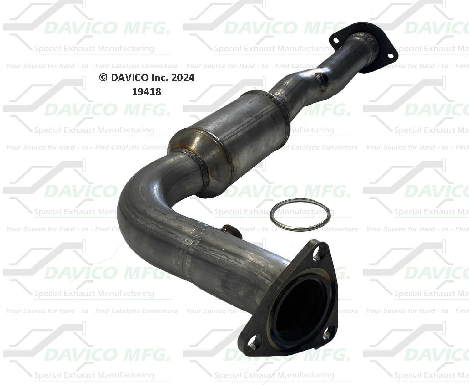 Davico Mfg 19418 Direct-Fit Catalytic Converter