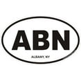 thumbnail image 1 of 5.5 Inch Albany New York Oval Decal, 1 of 1