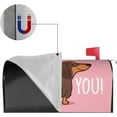 thumbnail image 3 of Dachshund Puppy Dog Mailbox Cover Mailbox Wraps, Waterproof Mailbox Covers Magnetic Post Box Cover Standard Size 21"(L) x 18"(W) Garden Yard Outside Farmhouse Home Decor, 3 of 5