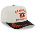 thumbnail image 3 of Men's New Era  Cream/Black Cincinnati Bengals 2025 NFL Draft A-Frame 9FIFTY Snapback Hat, 3 of 5