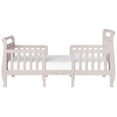 thumbnail image 4 of Dream On Me Emma 3-in-1 Convertible Toddler Bed, Blush Pink, Model #649-BP, 4 of 18