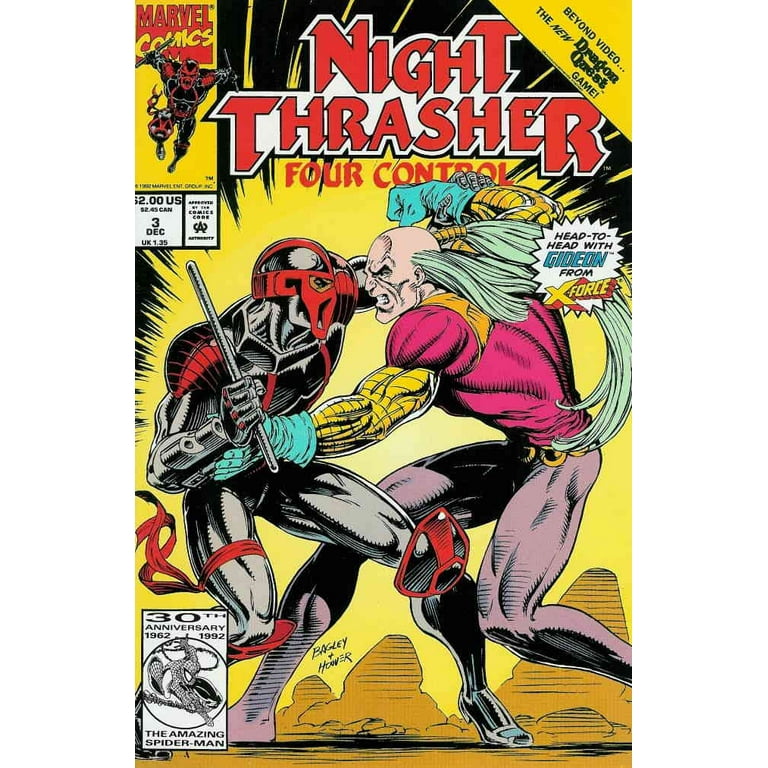 Night Thrasher Four Control 3 VF Marvel Comic Book Walmart