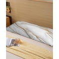 thumbnail image 6 of White Golden Marble Body Pillow Cover 20 x 54 Inch Decorative Pillow Cover Modern Abstract Art Marble Flow Lumbar Pillowcase Seasonal Rectangle Cushion Case for Couch Sofa Bed Living Room, 6 of 7