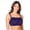 Dark Grape, variant on Comfort Choice Women's Plus Size Lace Wireless Cami Bra