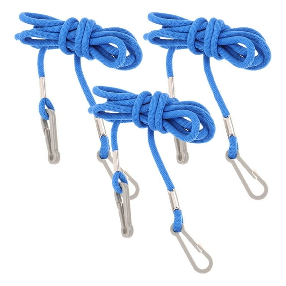 FRCOLOR 3pcs Kids Glove Clips Lanyard Anti Lost Mitten Straps For Winter Reusable Nylon Glove Lanyard For Toddlers Ski Glove Leash