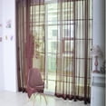 thumbnail image 1 of LNGOOR 1PC Pure Color Tulle Door Window Curtain Drape Panel Sheer Scarf Valances Home Decor Party Favors on Clearance, 1 of 5