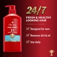 thumbnail image 4 of Old Spice Pure Sport 2in1 Shampoo and Conditioner for Men, Healthier, Fuller, More Moisturized Looking Hair, 21.9 fl oz, 4 of 11