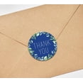 thumbnail image 4 of Darling Souvenir 1.6 Inches Round Botanical Border Elegant Non Customized Thank You Stickers-45 Pcs, 4 of 4