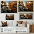 thumbnail image 4 of Designart "Rhapsody Along Canadian Rivers I" Transportation Canvas Art Print, 4 of 5