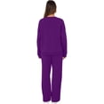 thumbnail image 5 of Sweatsuits Women 2 Piece Outfit Matching Lounge Sets Fall Outfits 2026 Fashion Clothing Crew Neck Track Suit Casual Daily Wear, 5 of 6
