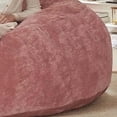 thumbnail image 4 of DIPU-Home 4FT Bean Bag Chair Adult Size, Memory Foam Filling Bean Bag Chairs for Adults and Teen, Large Bean Bags, Sofa Puff Gigante Con Relleno Grande for Living Room/Bedroom (Pink), 4 of 6