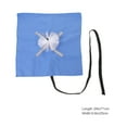 thumbnail image 2 of CATIEBYE 1Pcs Blue Double-faced Pile Cleaning Cloth for Wind Instrument Care and Maintenance, 2 of 6