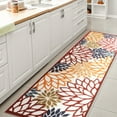 thumbnail image 4 of JONATHAN Y AMALFI COAST 2 x 8 Runner Rug, Minori Floral - Cream/Red/Blue, AMC109B-28, 4 of 9