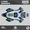 Blue, variant on Kalair GFX Graphics Kit for Kawasaki KX100 (2001-2013) Core Series