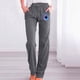 thumbnail image 1 of ICHUANYI Clearance Fashion Womens Casual Printing Elastic Loose Pants Straight Wide Leg Trousers Pants(Dark Gray, XXL) ICHUANYI WER2023080808080, 1 of 6