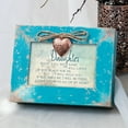 thumbnail image 4 of Daughter Love You All My Heart Teal Wood Locket Jewelry Music Box Plays Tune Wonderful World, 4 of 6