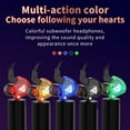 thumbnail image 3 of New Mic Sport Headset with Microphone Wired Earphone Headphones BLACK, 3 of 8