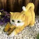 thumbnail image 4 of Lámpara solar con forma de gato, luz nocturna, para balcón, manualidades, decoración de patio, color amarillo, 4 of 8