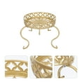 thumbnail image 1 of unbranded Soporte De Plantas De Hierro Dorado Para Interiores Y Exteriores Con Sencillo, 1 of 8