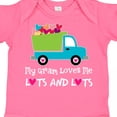 thumbnail image 4 of Inktastic Gram Loves Me Grandchild Truck Boys Baby Bodysuit, 4 of 5
