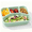 Green[4 Compartments ], variant on Bxaolu Bento Box Adult Lunch Box - 1 Pack, 4- Compartment Plastic Container, Reusable Food Storage Snack Containers - Stackable for Home, Work, and Travel (Beige)